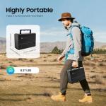 Portable Solar Generator Kit with LED Bulbs