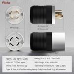 AIDA 20 Amp Locking Plug and Connector Adapter