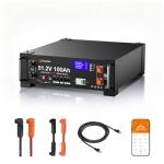 TechCella 48V 100Ah Lithium Battery with Inverter