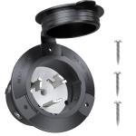 50A Flanged Shore Power Inlet Generator Plug