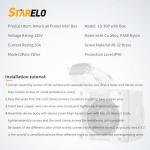 Starelo 30 Amp Weatherproof Generator Power Inlet Box