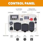 Pulsar 6000W Portable Dual Fuel Inverter Generator