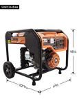 ETQ-13 3600-Watt Gas Generator - Quiet & Reliable