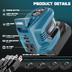 200W Power Inverter for Makita Batteries