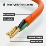 50 FT Waterproof Heavy Duty Outdoor Extension Cord
