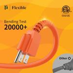 50 FT Waterproof Heavy Duty Outdoor Extension Cord