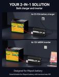 ECO-WORTHY 600W Inverter Charger with LiFePO4 Battery
