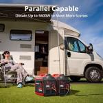 Amerisun 3800W Portable Inverter Generator - Super Quiet