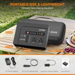 Powkey 200W Portable Solar Power Station