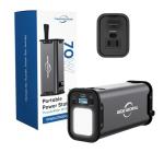 99.99Wh Portable Solar Power Station for Camping