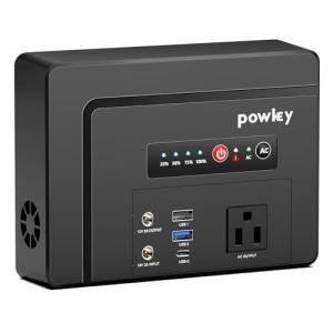 Powkey 100W Portable Power Station for Camping