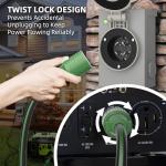 10FT Heavy Duty NEMA L14-20 Generator Extension Cord