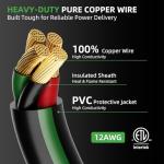 10FT Heavy Duty NEMA L14-20 Generator Extension Cord