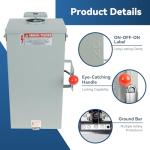 100A Double-Throw Generator Transfer Switch 24000W