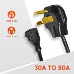 HITBOX 35cm 110V to 220V Adapter Cord