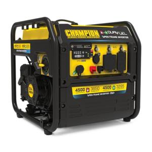 Champion 4,500-Watt Dual Fuel Portable Inverter Generator