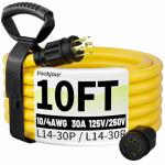 10FT 30 Amp Heavy Duty Generator Cord