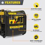 Champion 4,500-Watt Dual Fuel Portable Inverter Generator