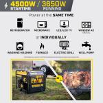 Champion 4,500-Watt Dual Fuel Portable Inverter Generator