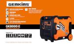 Genkins 8000W Portable Generator for Camping and Backup