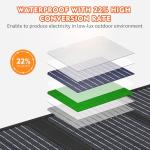 40W Portable Solar Panel Charger for Power Stations