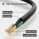 25 FT Waterproof Heavy Duty Outdoor Extension Cord