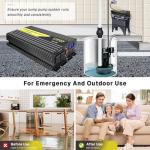 VOONKE 1500W Sump Pump Backup Power System