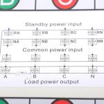 WFLNHB 630A Dual Power Transfer Switch Panel