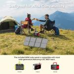 Marbero 296Wh Solar Generator with 60W Panel