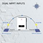 Y&H 10.2KW Solar Hybrid Inverter with Charge Controller