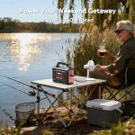 Marbero 296Wh Solar Generator with 60W Panel