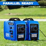 POXURIO 2450-Watt Quiet Portable Inverter Generator