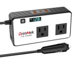 DrimMek 200W Car Power Inverter with USB Port