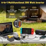 300W Power Inverter for Dewalt 20V Batteries