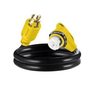 30A Generator Extension Cord – 3FT Locking Design