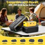 300W Power Inverter for Dewalt 20V Batteries