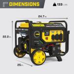 Champion 4750-Watt Dual Fuel Portable Generator
