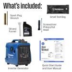 Westinghouse 2550W Super Quiet Portable Inverter Generator