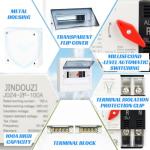 100A Dual Power Transfer Switch with Metal Box