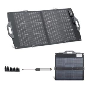 VEVOR Portable 100W Bifacial Solar Panel Charger