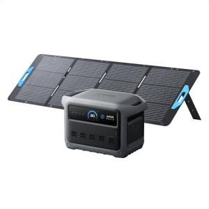 Anker SOLIX C1000 Portable Power Station & Solar Panel