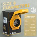 30 Amp Heavy Duty Generator Extension Cord 25FT