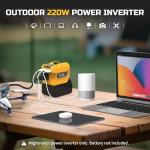 220W Inverter for Dewalt 20V Battery - Portable Generator