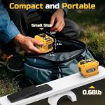 220W Inverter for Dewalt 20V Battery - Portable Generator