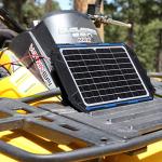 12W 12V Waterproof Solar Battery Charger & Maintainer