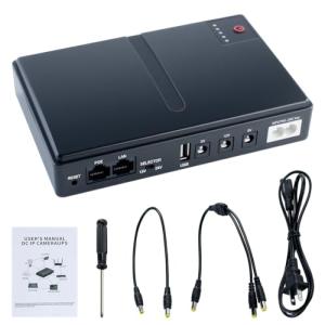 Mini DC UPS Power Supply for Router and Camera