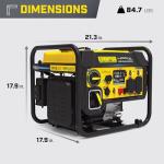 Champion 5500-Watt Dual Fuel Portable Inverter Generator