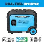 Pulsar PG7600BiSRCO 7,600W Dual Fuel Inverter Generator