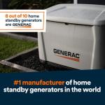 Generac 26kW Home Standby Generator with Transfer Switch