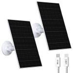VUEBEE 7W Solar Panel for Eufycam Cameras - 2 Pack